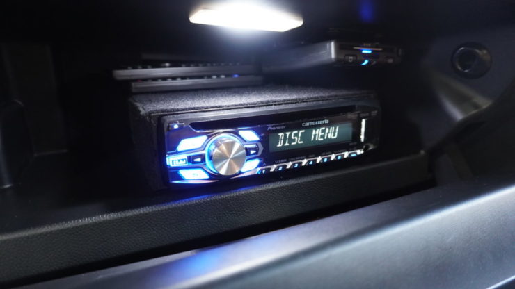 F系 F54 F55 F56 F57 F60 DVD CD プレーヤー AV インターフェース 後付け グローブボックス 内 取り付け