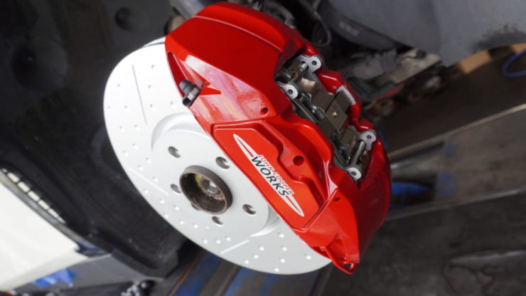 F55 F56 F57 F60 F54 クラブマン ミニ MINI F系 JCW ブレーキ キット  キャリパー クーパーS クーパーSD 低ダスト パッド