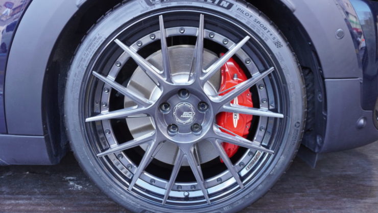 F60 クロスオーバー JCW ジョンクーパーワークス BC FORGED 大径 ホイール インチアップ 20インチ 鍛造 ビーシー フォージド