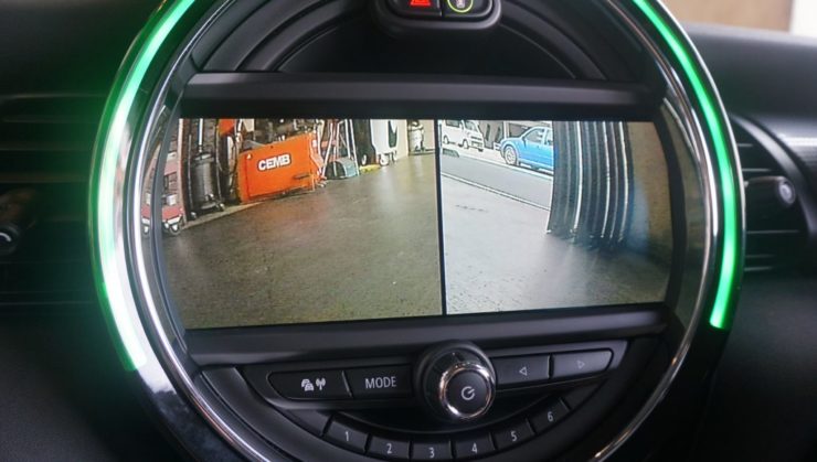 MINI ミニ F54 F55 F56 F57 F60 a/tack エイタック インターフェース アルパイン フロント リア バック カメラ バックモニター 後付け