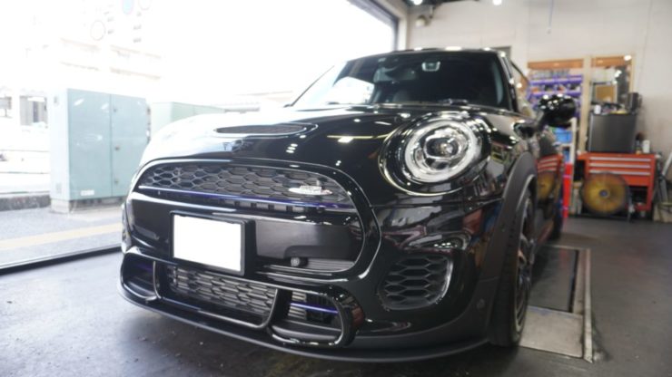 MINI ミニ F55 F56 F57 ACシュニッツァー フロント リップ スポイラー かっこよく 精悍