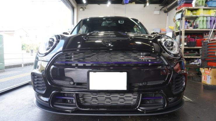 MINI ミニ F55 F56 F57 ACシュニッツァー フロント リップ スポイラー かっこよく 精悍