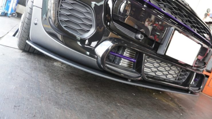 MINI ミニ F55 F56 F57 ACシュニッツァー フロント リップ スポイラー かっこよく 精悍