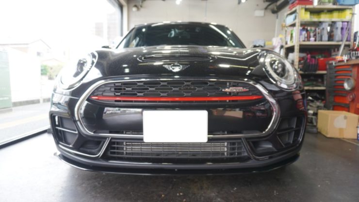 MINI ミニ F54 クラブマン JCW クーパー AMSECHS アムゼックスフロント リップ アンダー スポイラー アクリル