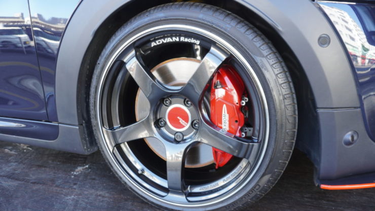 MINI ミニ F55 F56 F57 JCW ADVAN Racing TC-4 18インチ