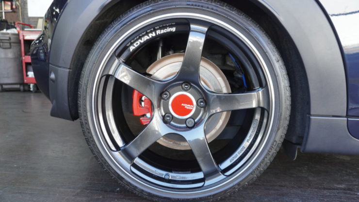 MINI ミニ F55 F56 F57 JCW ADVAN Racing TC-4 18インチ