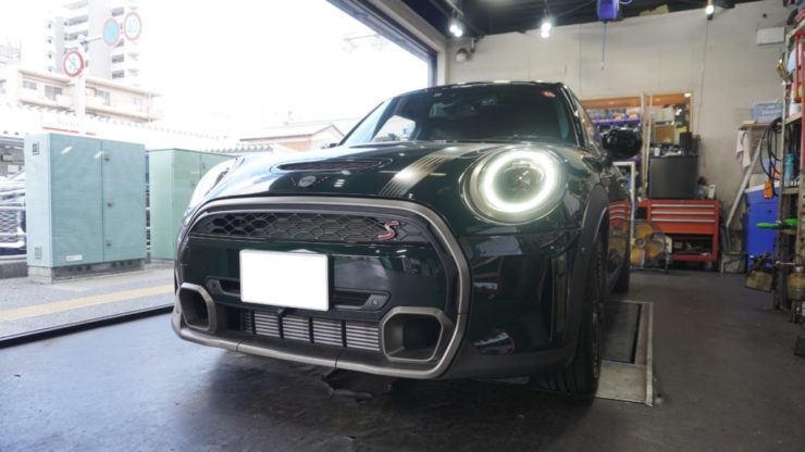 MINI ミニ F54 F55 F56 F57 F60 a/tack エイタック インターフェース VEM アルパイン フロントカメラ アングル切り替え