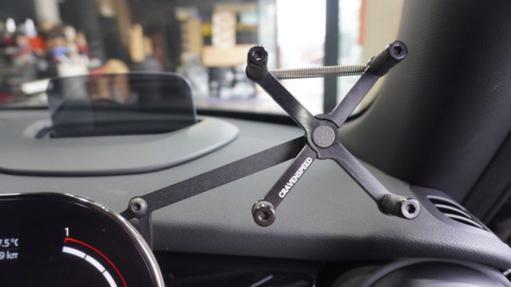 MINI ミニ F54 F55 F56 F57 F60 CRAVEN SPEED スマートフォンマウントキット スマホ ホルダー メーター横