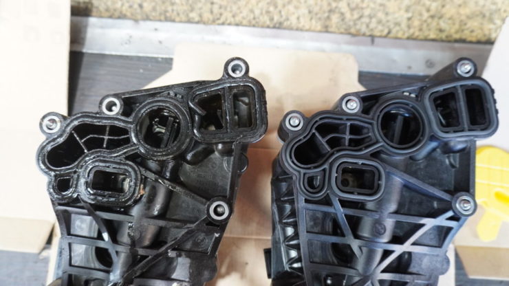 MINI ミニ F54 F55 F56 F57 F60 オイルフィルターハウジング オイル漏れ 冷却水漏れ クーラント漏れ 修理 交換