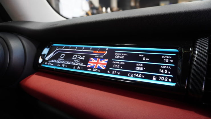 MINI ミニ F55 F56 F57 パッセンジャー スポーツ ディスプレイ 追加メーター 