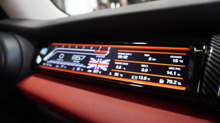 MINI ミニ F55 F56 F57 パッセンジャー スポーツ ディスプレイ 追加メーター 