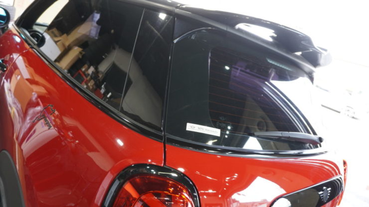 MINI ミニ F55 F56 ブラックアウト ウェストラインフィニッシャー ウィンドウモール