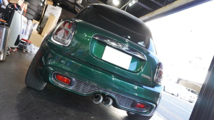 MINI ミニ F55 F56 F57 REMUS レムス マフラー エキゾースト 排気 切断差し込み キャタバック バルブコントロールシステム