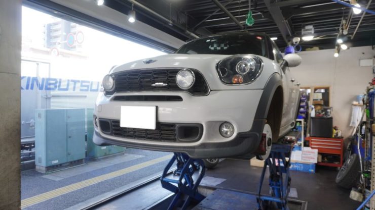 MINI ミニ R60 R61 クロスオーバー ブレーキ パッド ローター 交換 低ダスト 摩耗 攻撃性