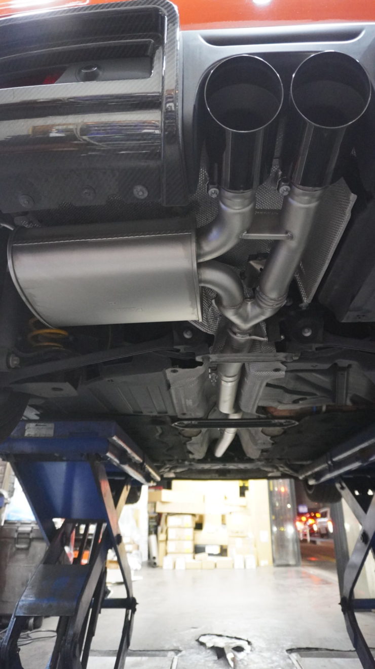 MINI ミニ F55 F56 F57 REMUS レムス マフラー エキゾースト 排気 切断差し込み キャタバック バルブコントロールシステム