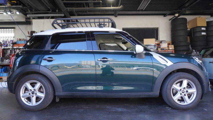 MINI ミニ R60 クロスオーバー リフトアップ 車高 上げる BFグッドリッチ A/T オールテレーン タイヤ