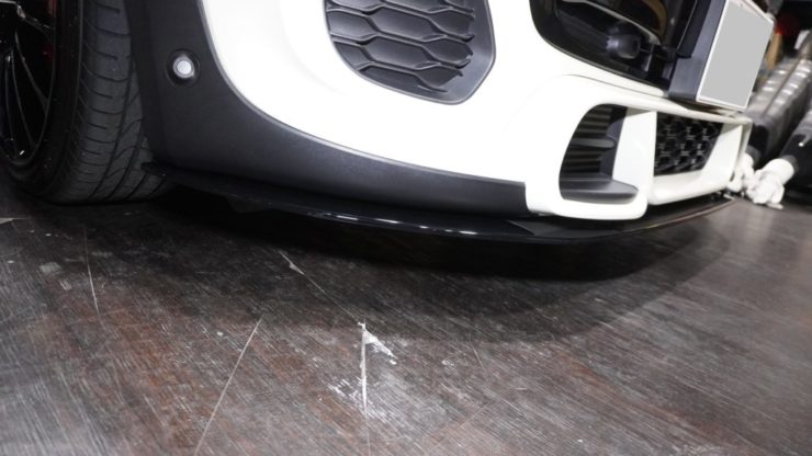 MINI ミニ F55 F56 F57 AMSECHS アムゼックス フロント リップ スポイラー