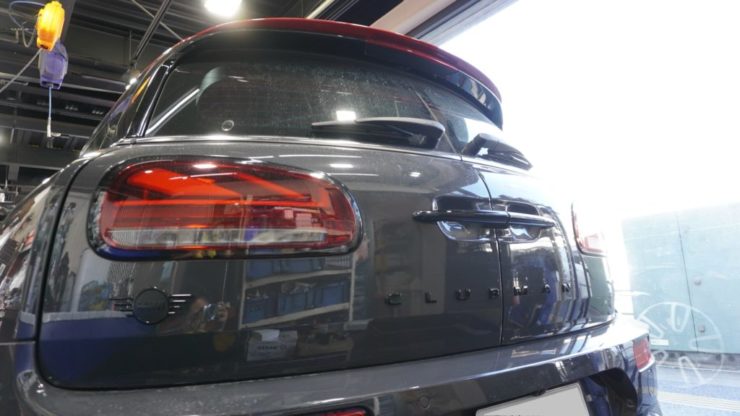 MINI ミニ F54 クラブマン JCW ブラックアウト ドアハンドル エンブレム