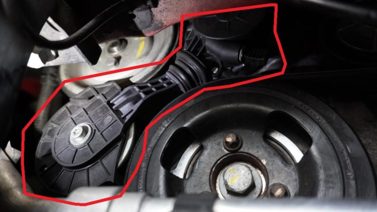 MINI ミニ R55 R56 R57 R58 R59 R60 R61 ウォーターポンプ フリクションホイール 水漏れ 異音 オーバーヒート 交換