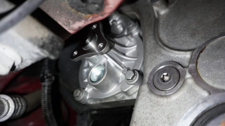 MINI ミニ R55 R56 R57 R58 R59 R60 R61 ウォーターポンプ フリクションホイール 水漏れ 異音 オーバーヒート 交換
