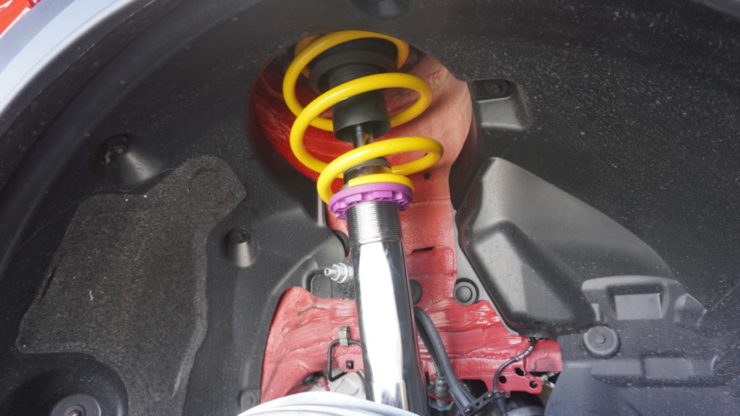 MINI ミニ F54 F55 F56 F57 F60 LCI 車高調 ローダウン 足回り KW カーヴェー ストリートコンフォート V1 Ver.1 減衰力 調整
