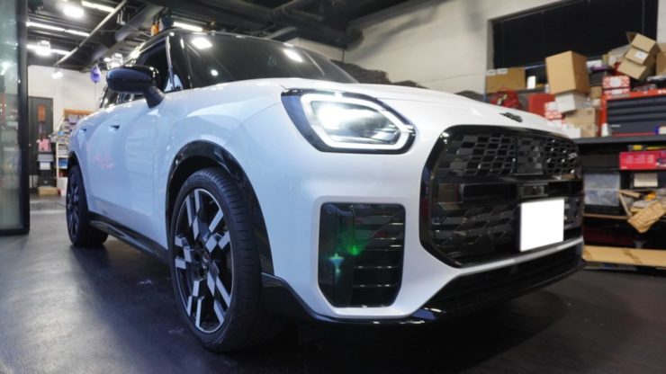 MINI ミニ U25 カントリーマン 新型 クロスオーバー ローダウン スプリング H&R ダウンサス 純正 車高 下げる 高い 腰高