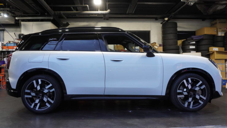 MINI ミニ U25 カントリーマン 新型 クロスオーバー ローダウン スプリング H&R ダウンサス 純正 車高 下げる 高い 腰高