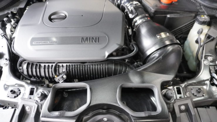 MINI ミニ F54 F55 F56 F57 F60 USフェンダー EVENTURI イベンチュリ エア インテーク FORGE インテークパイプ FTP チャージパイプ ブーストパイプ Defi ブースト計 水温計 取付