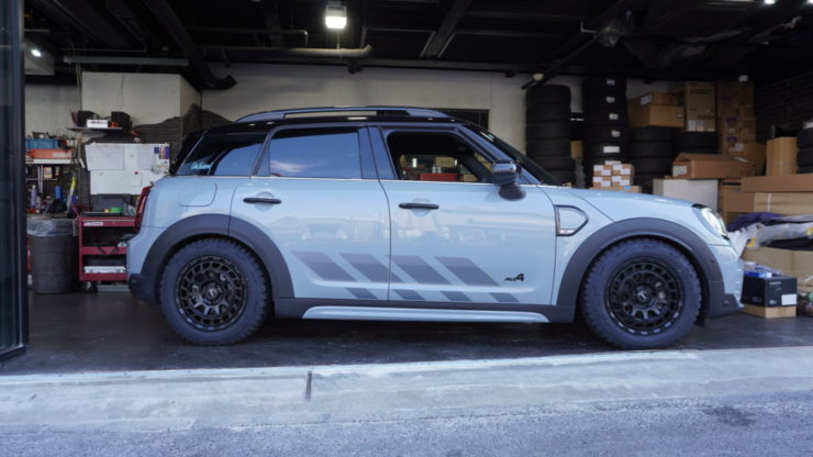MINI ミニ F54 F55 F56 F57 F60 mon mc-x 社外 アルミ ホイール 取付 ローダウン スプリング 足回り
