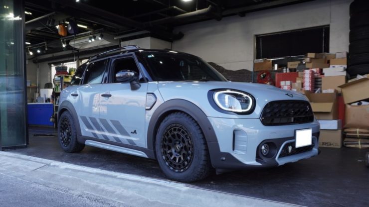 MINI ミニ F54 F55 F56 F57 F60 mon mc-x 社外 アルミ ホイール 取付 ローダウン スプリング 足回り