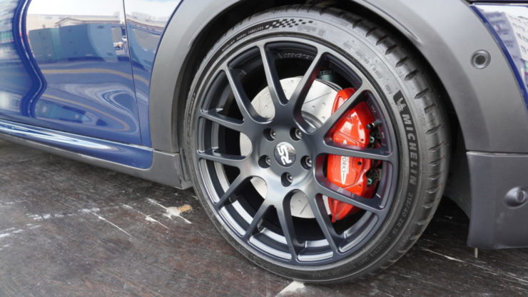 MINI ミニ F54 F55 F56 F57 F60 LCI NEUSPEED RSe12 ニュースピード 社外 アルミ ホイール 交換 取付 ローター 交換 Brembo ブレンボ