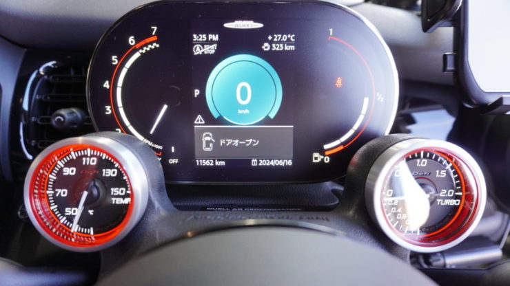 MINI ミニ F54 F55 F56 F57 F60 Defi 新モデル RacerGaugeN2 Plus レーサーゲージN2 プラス ブースト計 水温計 取付