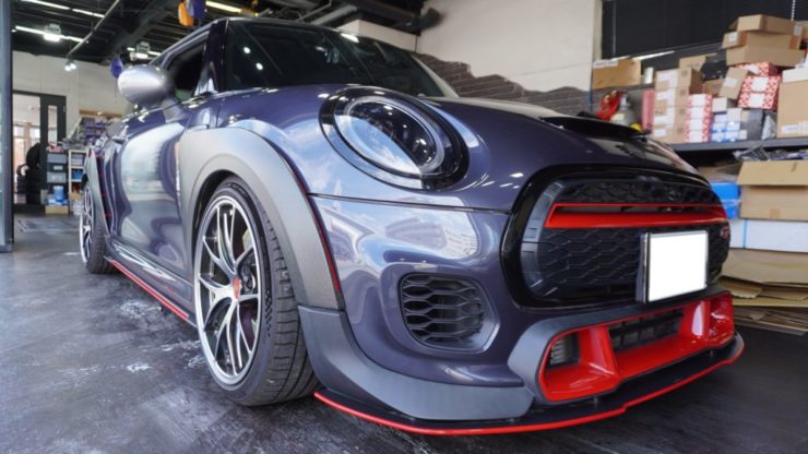 MINI ミニ F54 F55 F56 F57 F60 JCW GP S PLATZ1 ローター 2ピース スリット パッド 交換 