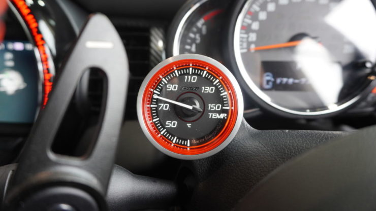 MINI ミニ F54 F55 F56 F57 F60 LCI JCW クーパーSDefi 新モデル RacerGaugeN2 Plus レーサーゲージN2 プラス ブースト計 水温計 取付