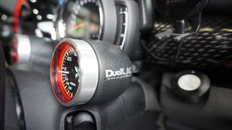 MINI ミニ F54 F55 F56 F57 F60 LCI JCW クーパーSDefi 新モデル RacerGaugeN2 Plus レーサーゲージN2 プラス ブースト計 水温計 取付