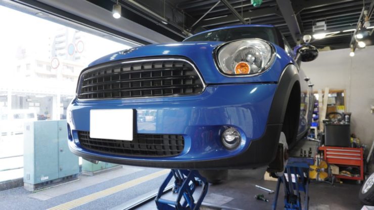 MINI ミニ R60 クロスオーバー リップ スポイラー R61 ペースマン 純正 流用 ポン付け カスタム
