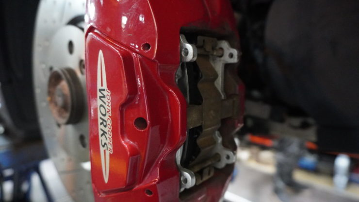 MINI ミニ F54 F55 F56 F57 F60 LCI 取付 ローター 交換 Brembo ブレンボ ディンプル スリット 低ダスト ブレーキパッド