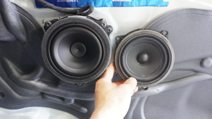 MINI ミニ F54 F55 F56 F57 F60 audison オーディソン トレードインスピーカー 2way 2ウェイ ミッド ツィーター 純正 ピラー パネル ハーマンカードン