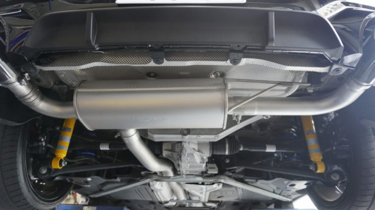 MINI ミニ F54 F55 F56 F57 ビルシュタイン B14 車高調 ローダウン 純正 腰高 車高高い 乗り心地 REMUS 社外 マフラー エキゾースト 交換 取付