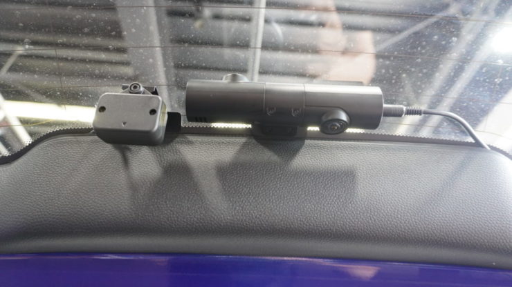 MINI ミニ F54 F55 F56 F57 ドライブレコーダー ドラレコ 前後 車内 ユピテル 接近検知 センサー marumie Y-3100 OP-MDS1