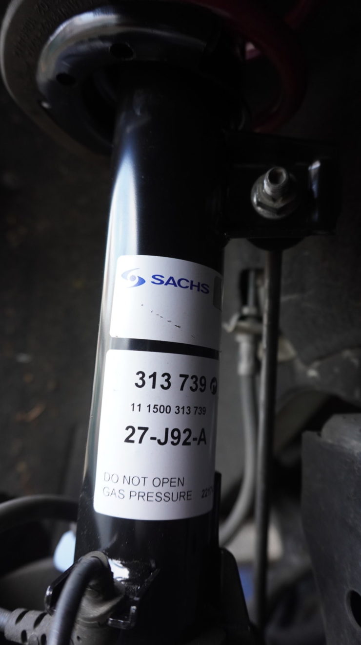 MINI ミニ R55 R56 ザックス SACHS パフォーマンスプラス ショックアブソーバー ダンパー スプリング フォクトランド ローダウン 乗り心地
