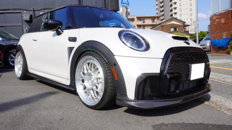 MINI ミニ F56 JCW LCI2 3D Design デザイン フロント リップ スポイラー サイドスカート リアディフューザー ルーフスポイラーエクステンション カーボン