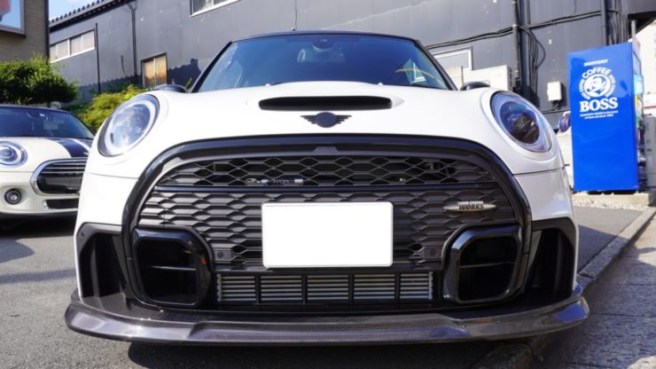 MINI ミニ F56 JCW LCI2 3D Design デザイン フロント リップ スポイラー サイドスカート リアディフューザー カーボン