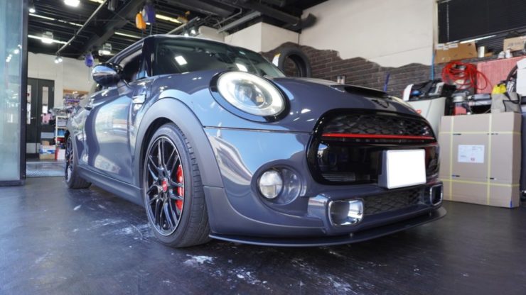 MINI ミニ F54 F55 F56 F57 ACシュニッツァー フロント リップスポイラー エアロ 取付