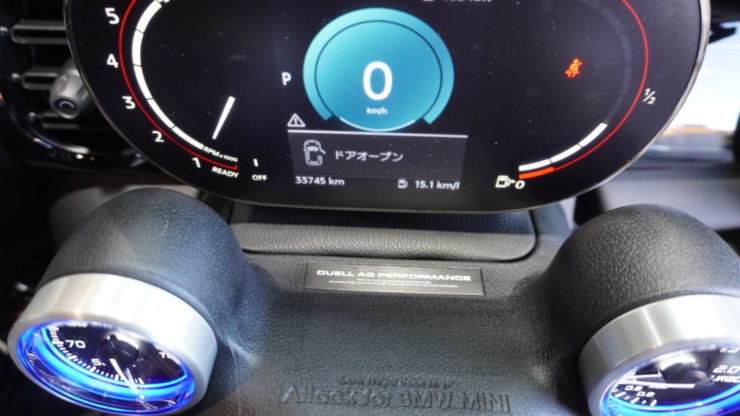 MINI ミニ F54 F55 F56 F57 F60 LCI クーパーS JCW Defi 新モデル RacerGaugeN2 Plus レーサーゲージN2 プラス ブースト計 水温計 Dueil AG メーターポッド 取付