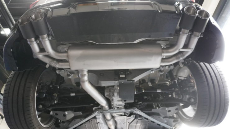 MINI ミニ 新型 U25 カントリーマン  REMUS レムス マフラー エキゾースト バルブコントロール 開閉