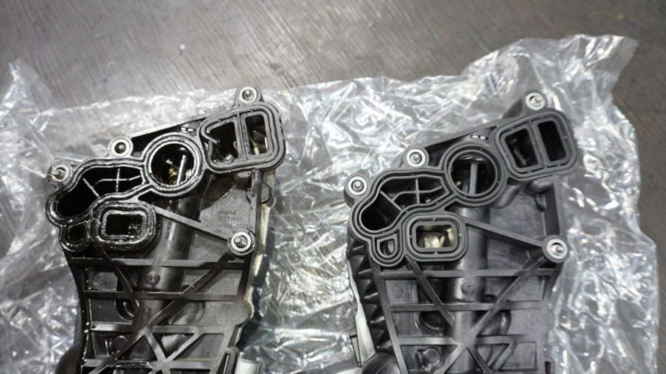 MINI ミニ F54 F55 F56 F57 F60 クーラント 水漏れ オーバーヒート 修理 オイルフィルターハウジング  オイル漏れ 冷却水漏れ クーラント漏れ 交換