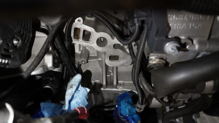 MINI ミニ F54 F55 F56 F57 F60 クーラント 水漏れ オーバーヒート 修理 オイルフィルターハウジング  オイル漏れ 冷却水漏れ クーラント漏れ 交換