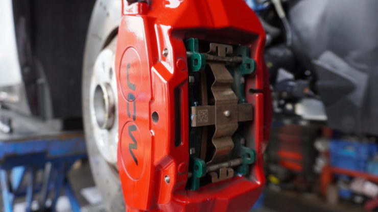 MINI ミニ F66 F65 U25 JCW JOHN COOPER WORKS ジョンクーパーワークスアムゼックス AMSECHS 低ダスト ブレーキパッド