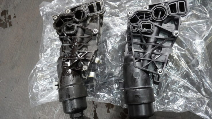 MINI ミニ F54 F55 F56 F57 F60 JCW クーパー S クーラント 水漏れ オーバーヒート 修理 オイルフィルターハウジング オイル漏れ 冷却水漏れ クーラント漏れ 交換